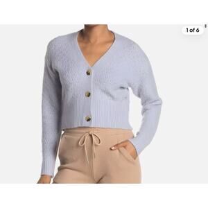 Women's Light Blue Cardigan Sweater